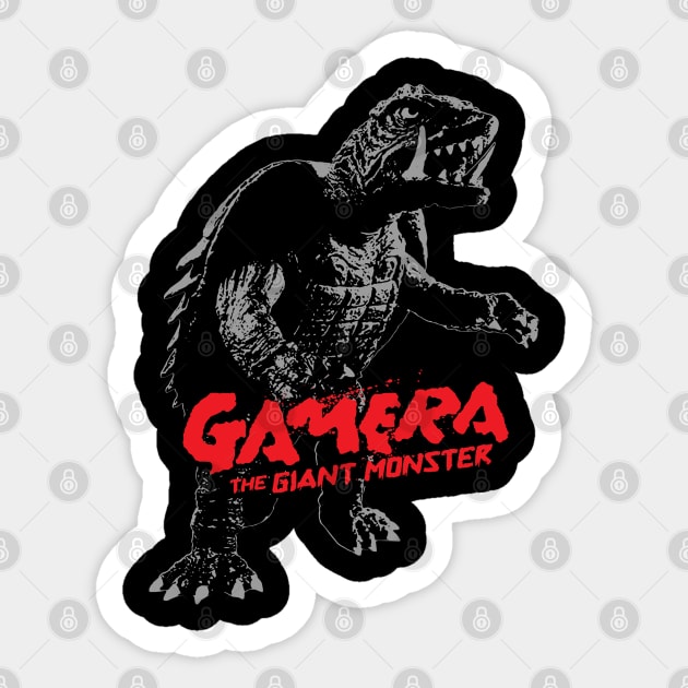 GAMERA - Classic Sticker by KERZILLA